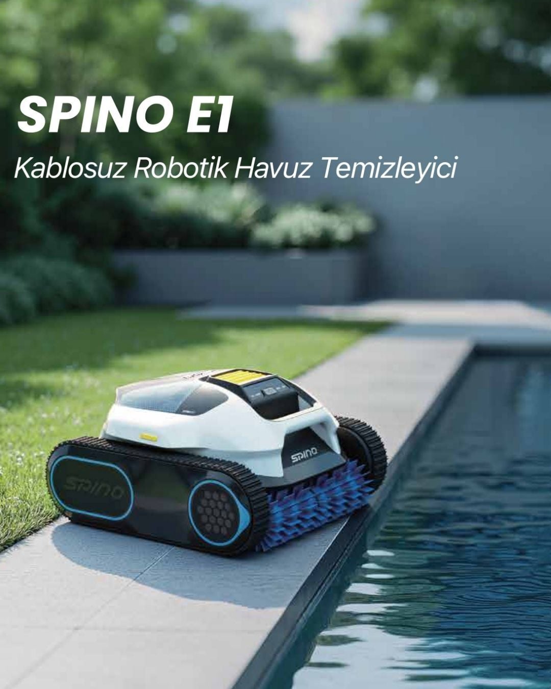 SPINO E1 Kablosuz Havuz Robotu